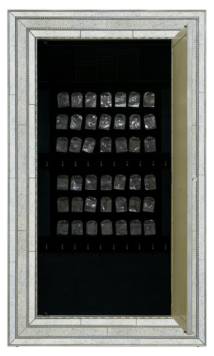 Melange Glamour Floor Mirror withJewelry Armoire Storage