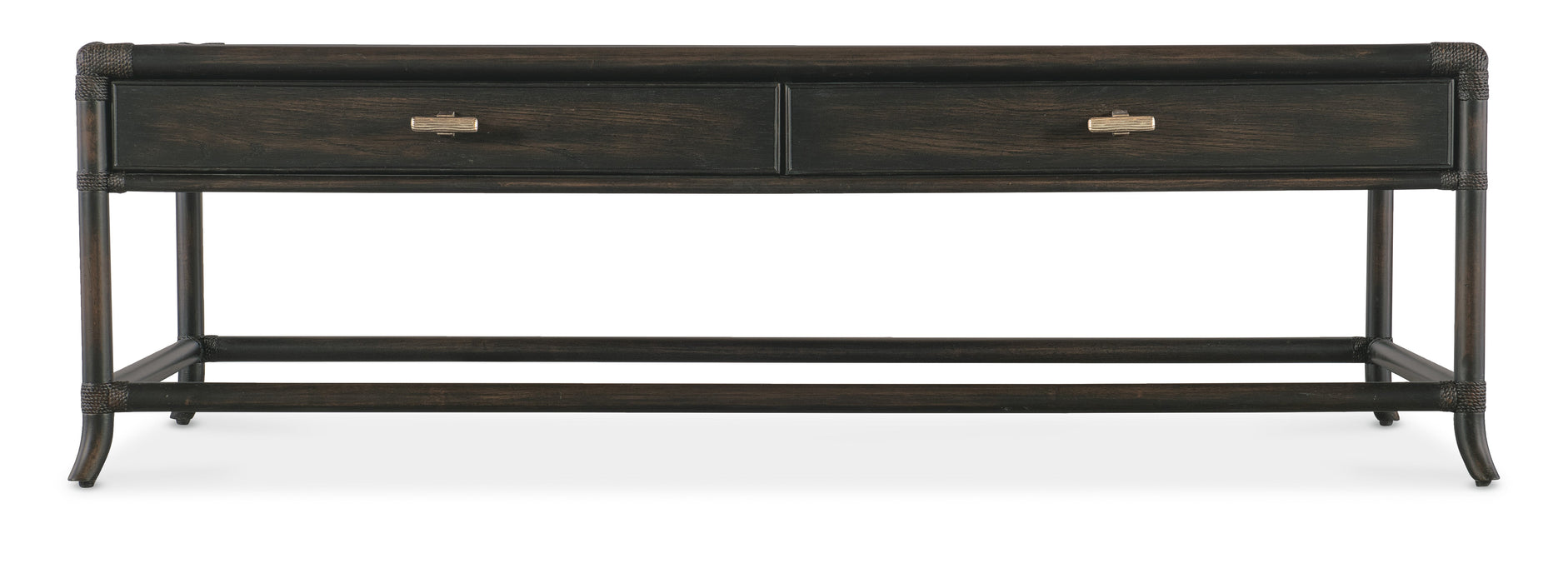 Retreat Pole Rattan Cocktail Table