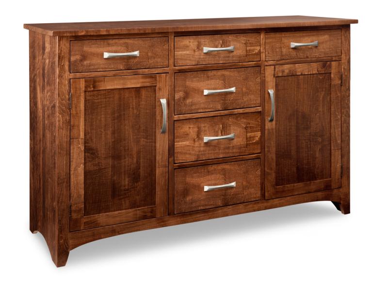 Glengarry Sideboard w/2 Wood Doors & 6/Drws