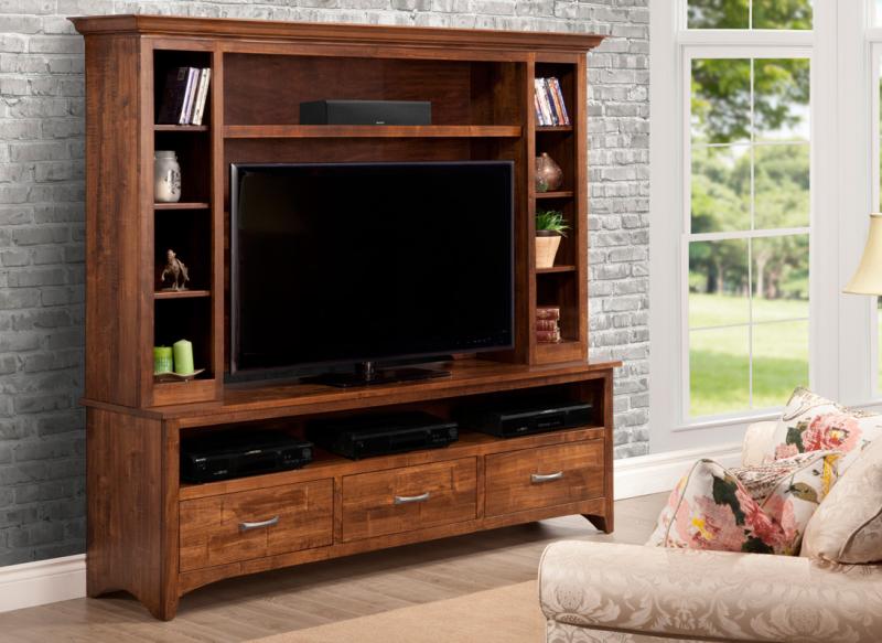 Glengarry  HDTV Cabinet With w/ Hutch w/ 54'' TV Opening