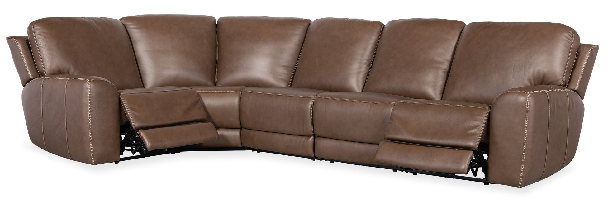 Torres 5 Piece Sectional with Power Recline & Power Headrest