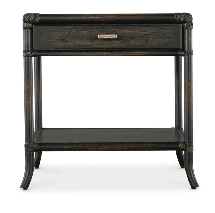 Retreat Pole Rattan End Table