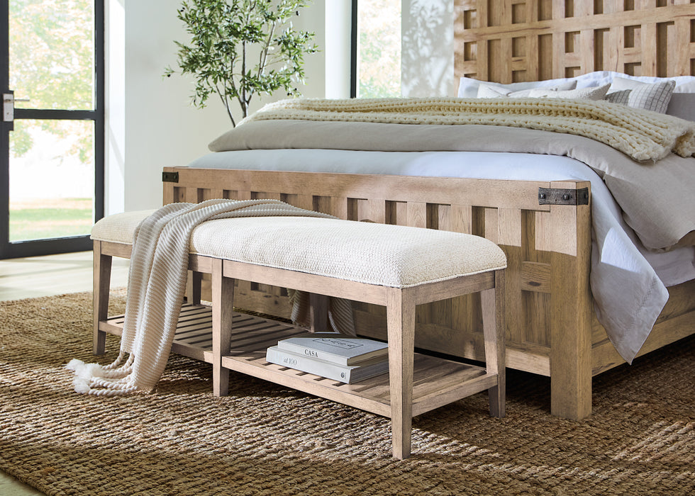 Vineyard Row Bed Bench