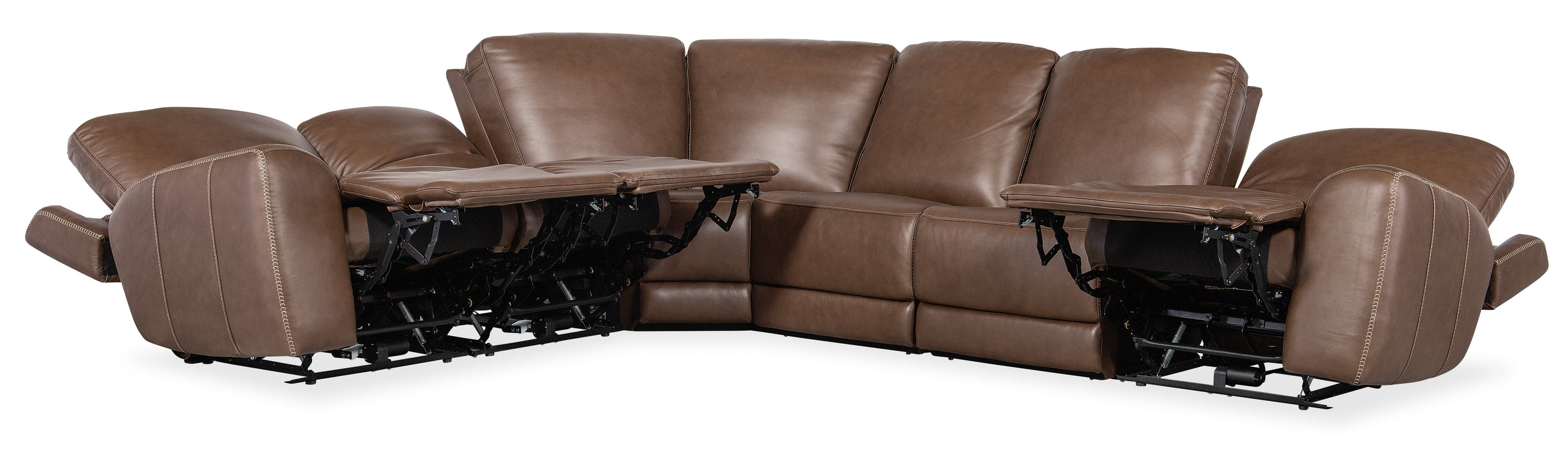 Torres 6 Piece Sectional with Power Recline & Power Headrest