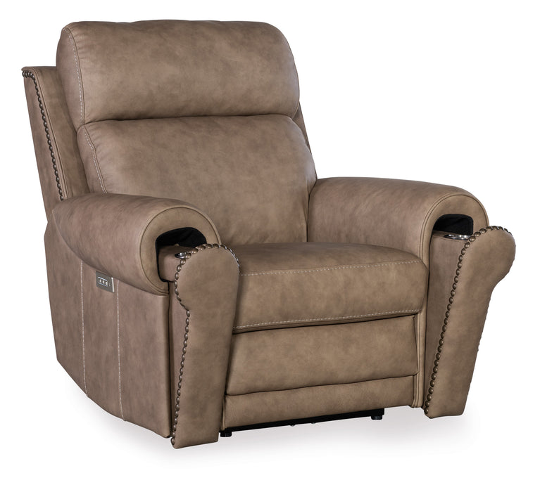 Duncan Power Recliner with Power Headrest & Lumbar