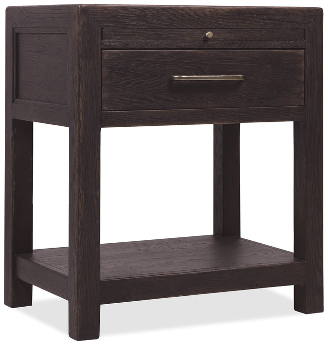 Driftwood One-Drawer Nightstand