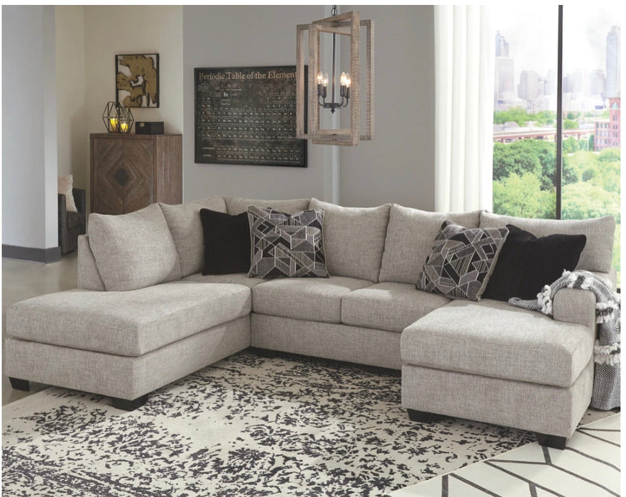 Megginson U-Shaped Sectional with Two Chaises - LHF - Furniture Depot