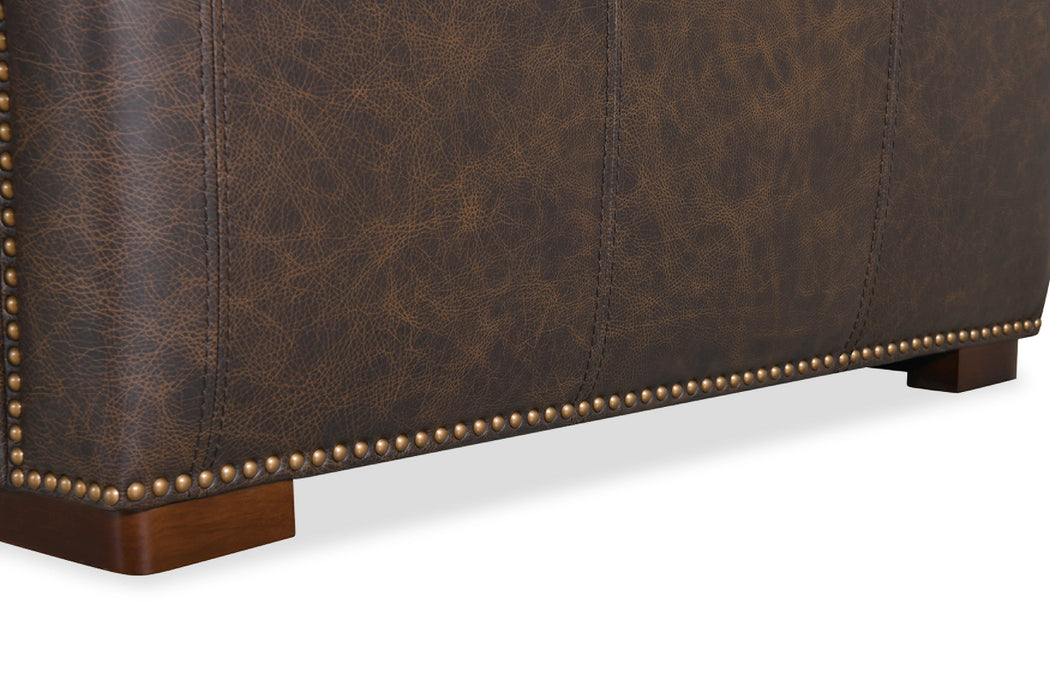 Savion Deux 5 Seat Sectional with Power Headrests and 3 Power Recliners