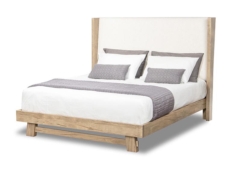 Jasper Platform Bed with Fabric Headboard Collection