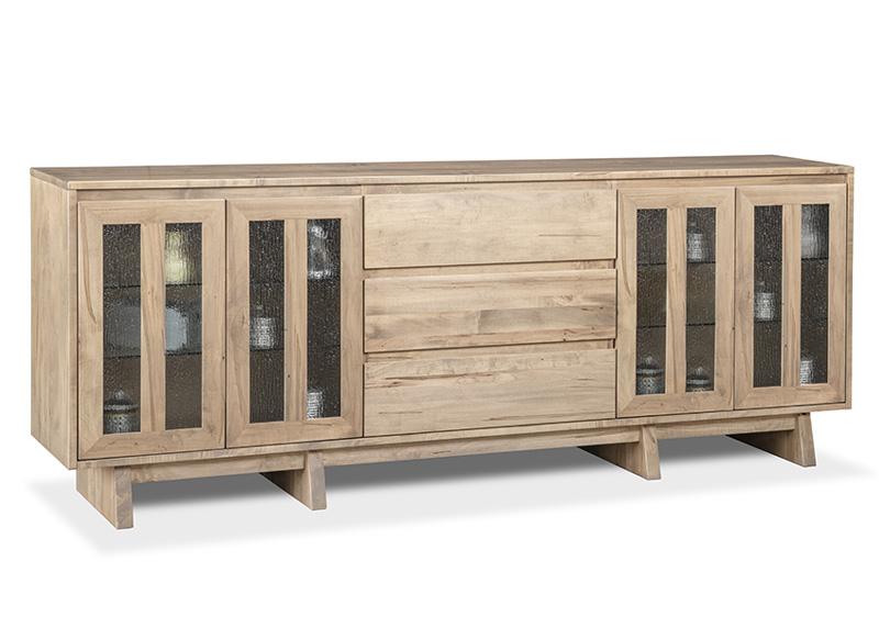 Jasper Sideboard Collection with 4 Wood Doors & 3/Dwrs in Center