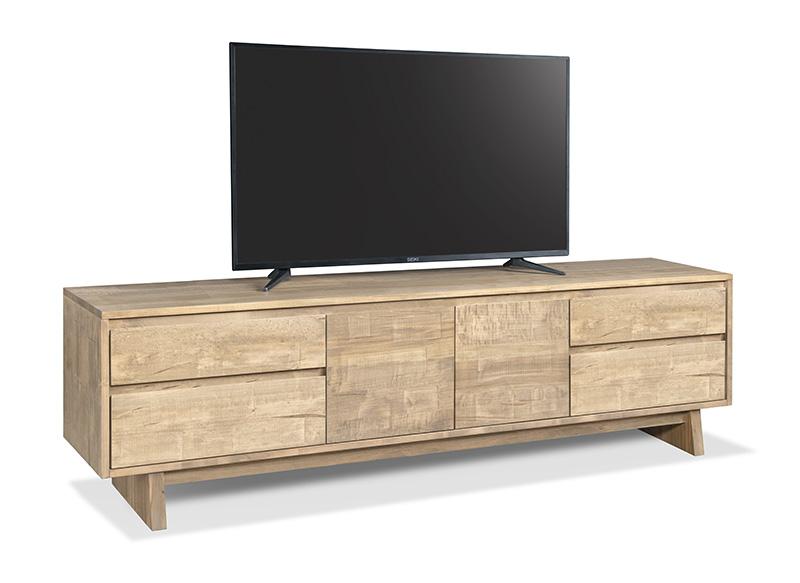 Jasper HDTV Unit  84" with 4 Drawers & 2 Doors & 1 Adj. Shelf