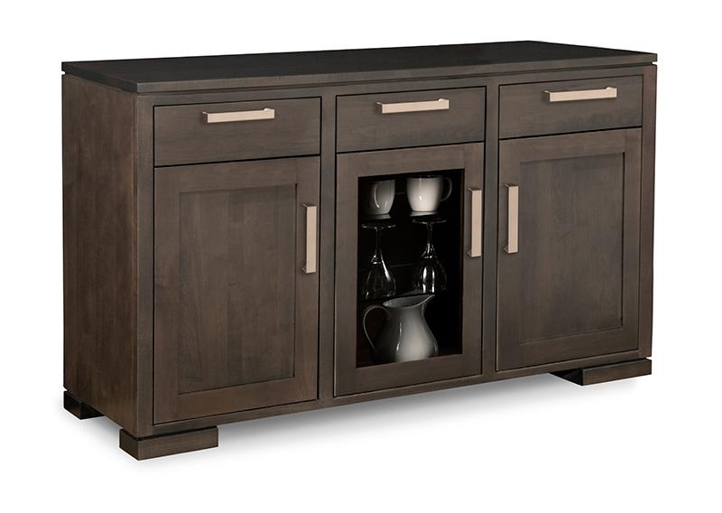 Kenova Sideboard w/3 Wood Doors Collection