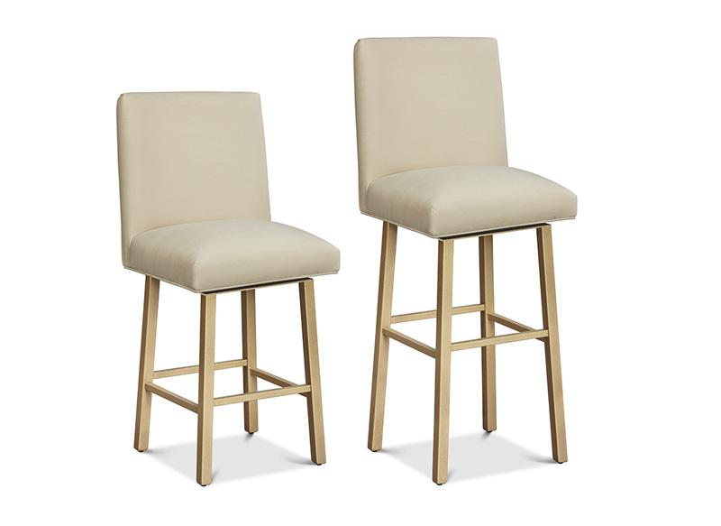 Kenova Swivel  Metal Leg Counter Chair Collection - (Price per Chair)