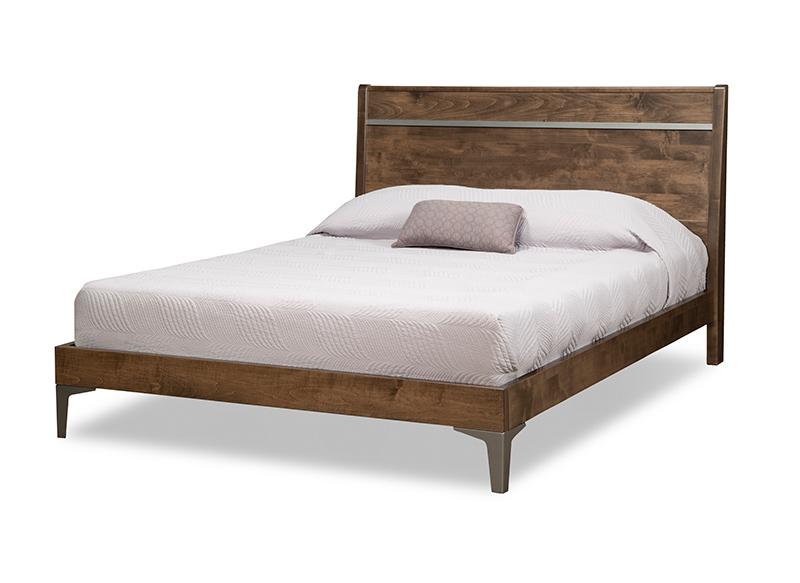 Laguna Platform Bed with Wood Headboard Collection