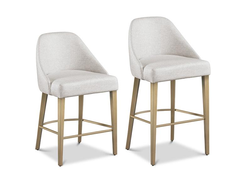 Laguna Counter Chair with Metal Leg  Collection - (Price per Chair)