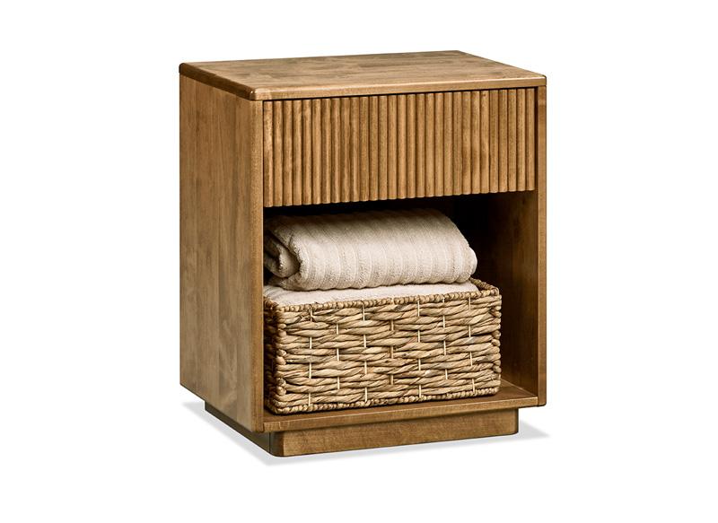 Lotus Wood Base Night Stand Collection