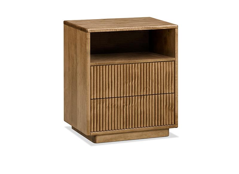 Lotus Wood Base Night Stand Collection