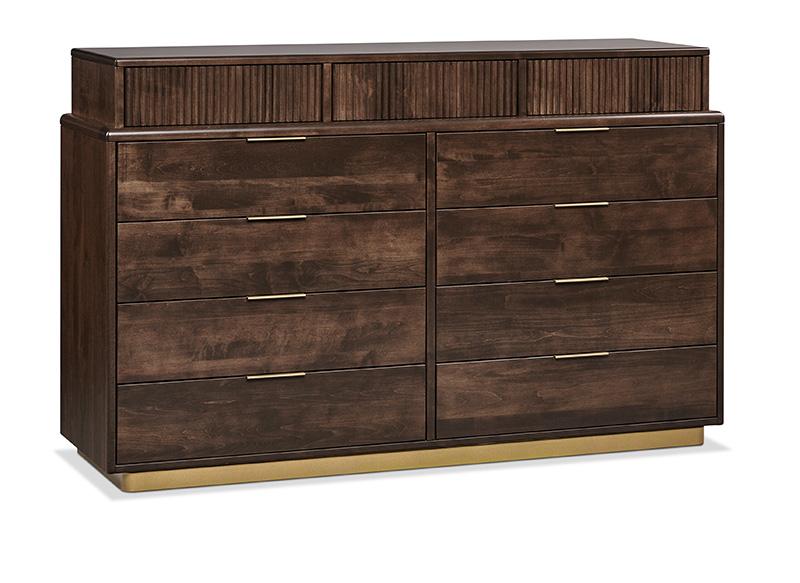 Lotus Metal Base Dresser Collection