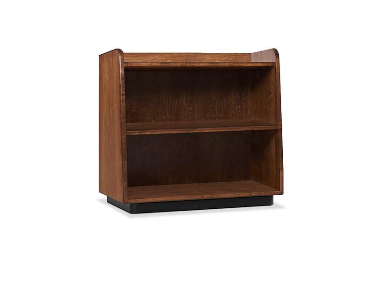 Lotus Metal Base Display Cabinet with 3 Fixed Shelves