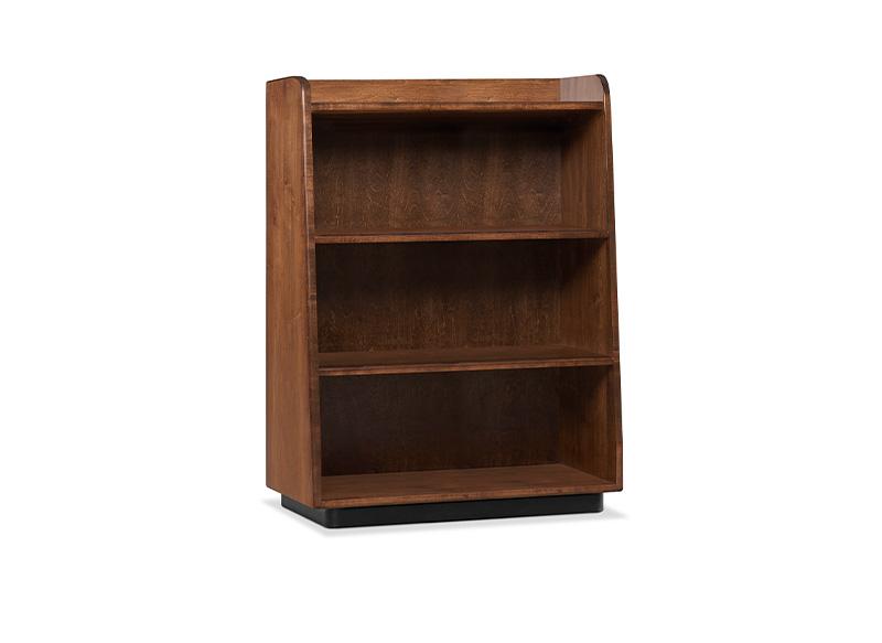Lotus Metal Base Display Cabinet with 4 Fixed Shelves