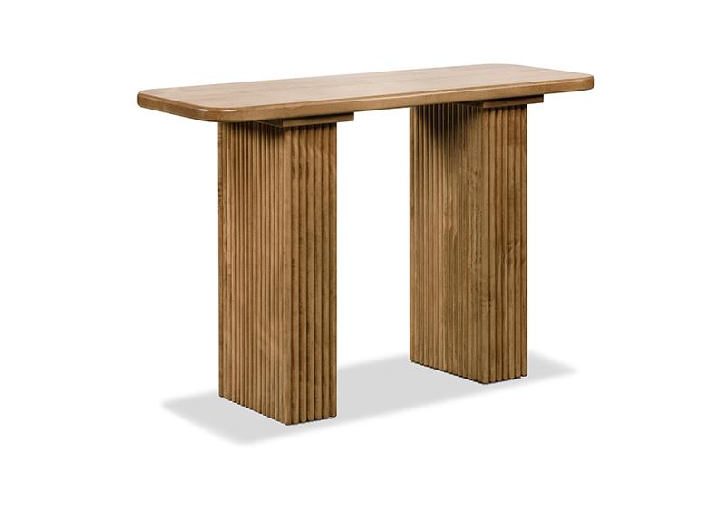 Lotus Pedestal Occasional Sofa Table Collection