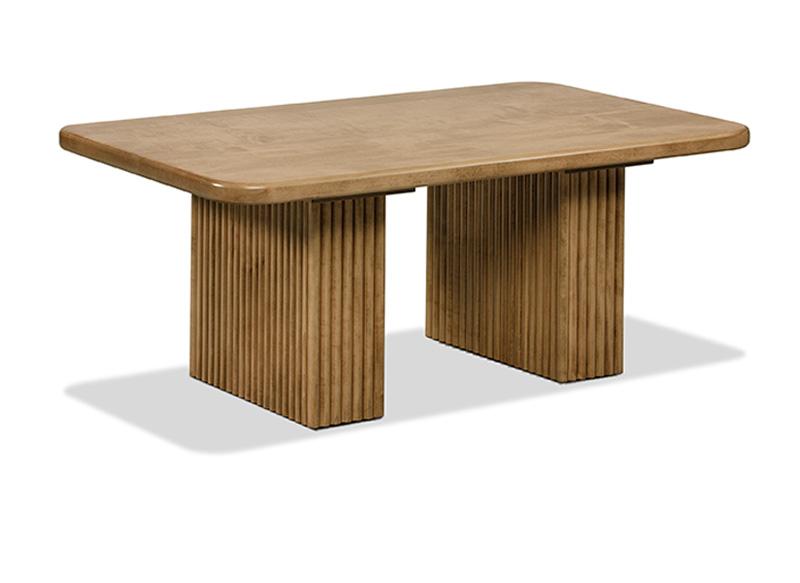 Lotus Pedestal Occasional Coffee Table Collection