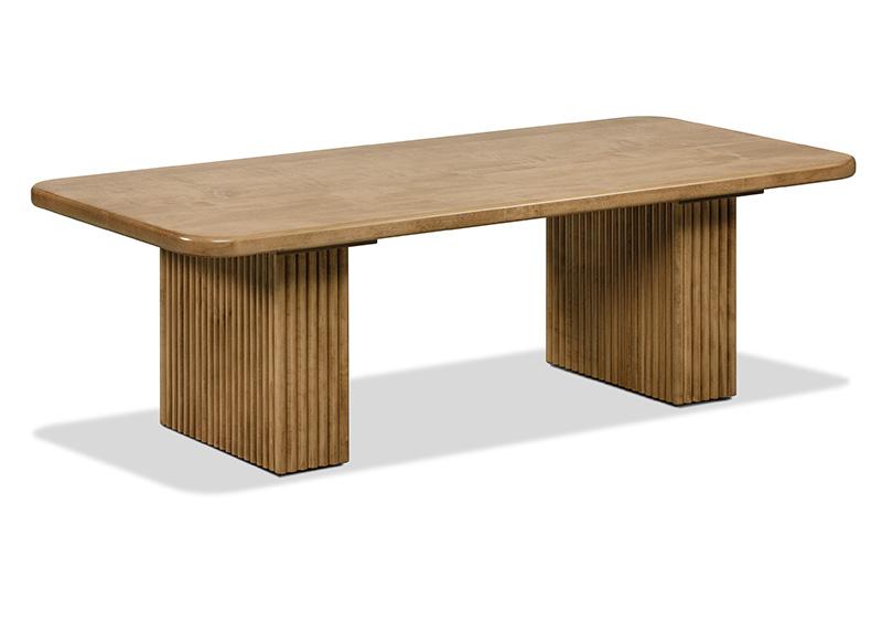 Lotus Pedestal Occasional Coffee Table Collection