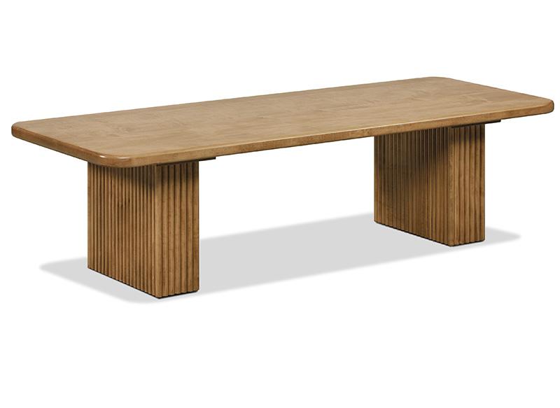 Lotus Pedestal Occasional Coffee Table Collection