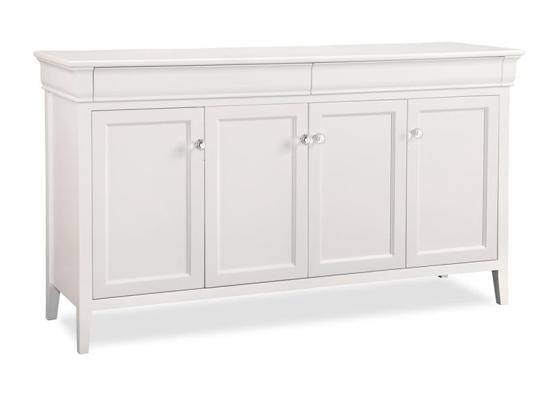 Monticello Sideboard with 4 Door & 2/Drawers Collection