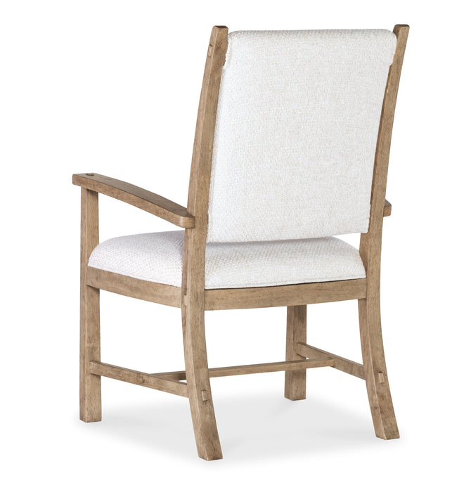 Vineyard Row Post Back Upholstered Arm Chair