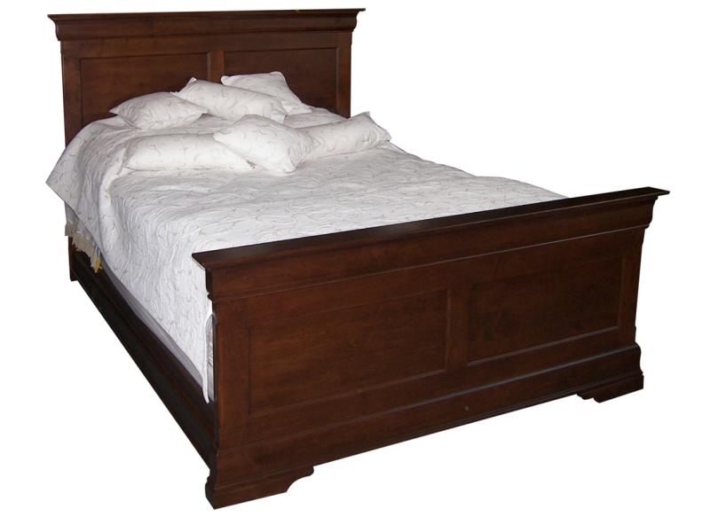 Phillipe Bed w/high Footboard Collection