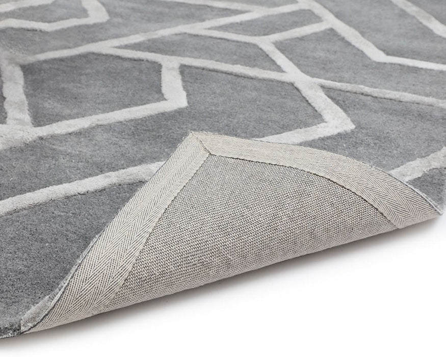 Zizi Hand Tufted Rug Grey