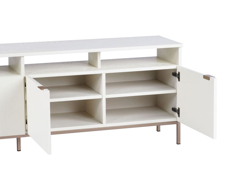 Ambrose Modular Media Console and Cabinet
