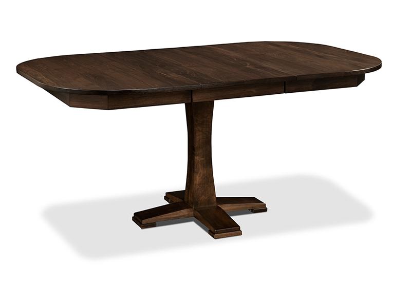 Parker Square Round Pedestal  Dining Table Collection