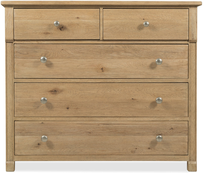 Driftwood Five-Drawer Chest