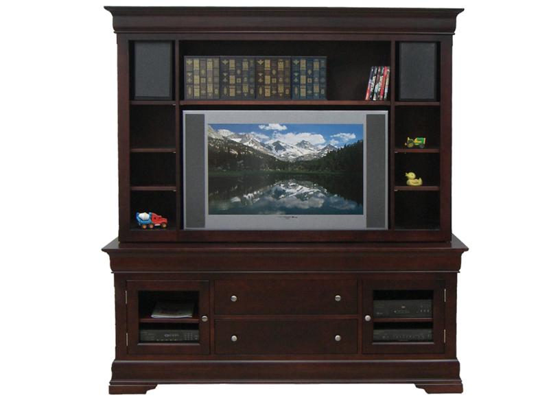 Phillipe HDTV Cabinet with Hutch Collection