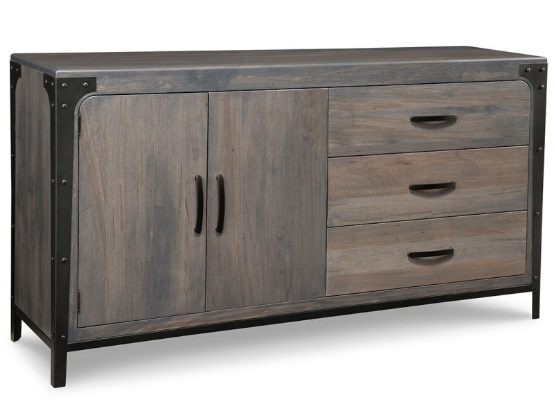 Portland Sideboard w/2 Door on Left & 3/Dwrs on Right Collection