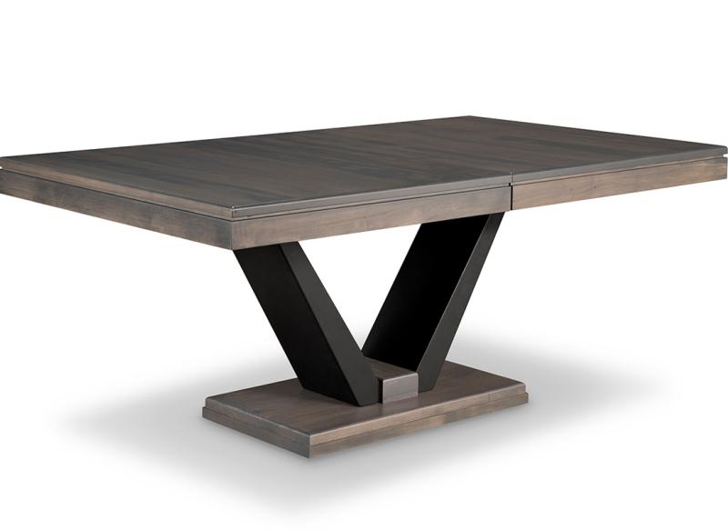 Portland  "V" Pedestal Dining Table Collection
