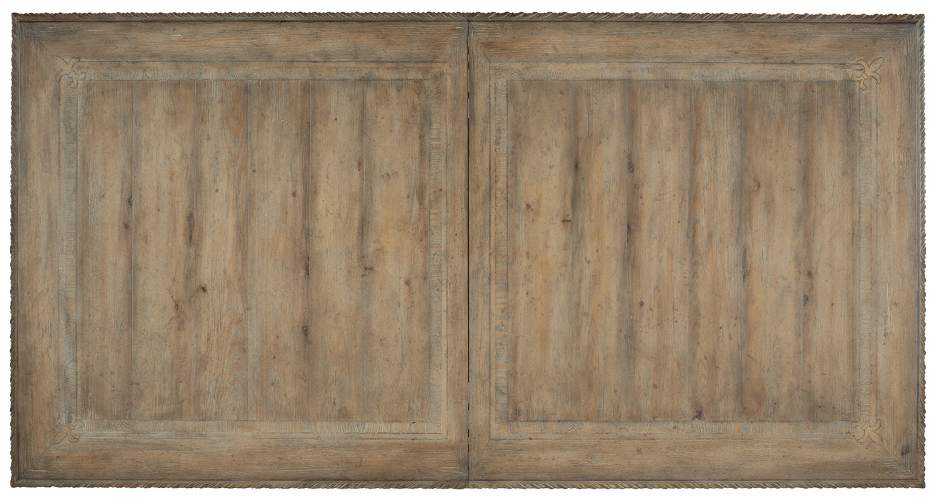 Castella Rectangle Dining Table with 2-20in Leaves