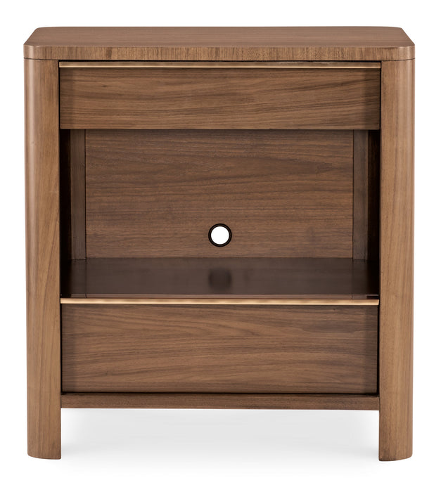 Eleana Two Drawer Nightstand