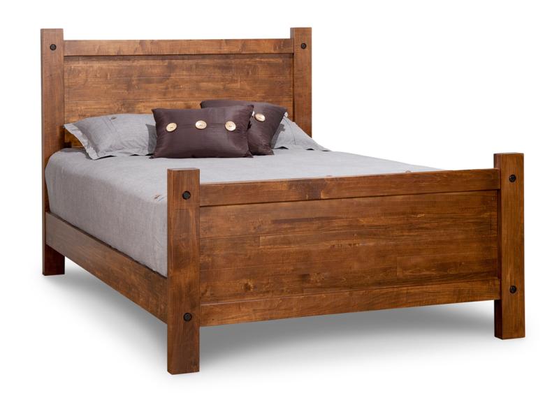 Rafters Bed with High Footboard Collection