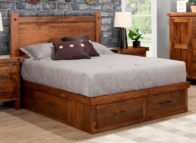 Rafters Condo Storage Platform Bed Collection