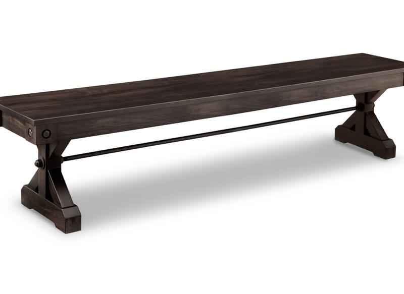 Rafters Bench with Wood Seat Collection