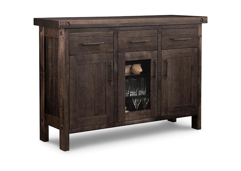 Rafters Sideboard w/3 Wood Doors & 3/Dwrs Collection