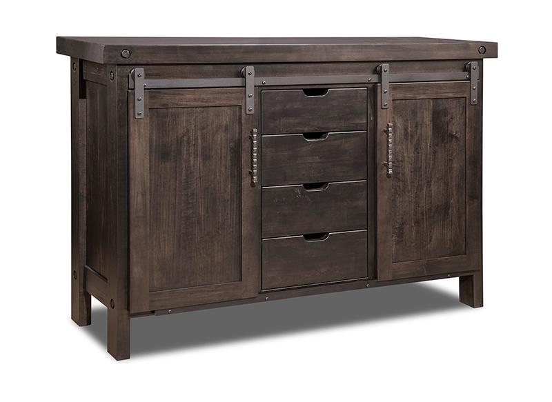 Rafters Sideboard w/3 Wood Doors & 3/Dwrs Collection