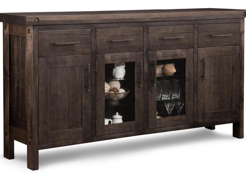 Rafters Sideboard w/4 Doors & 4/Dwrs Collection