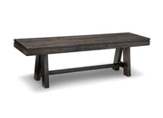 Steel City Bench with Wood Seat Collection