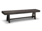 Steel City Bench with Wood Seat Collection