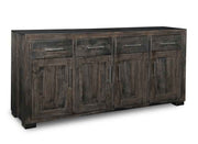 Steel City Sideboard w/4 Drawers 4/Doors Collection