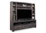 Steel City HDTV Unit with Hutch Collection